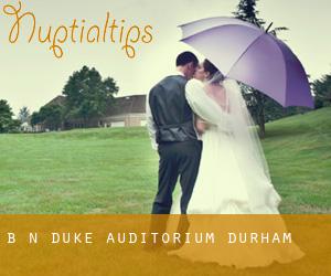 B N Duke Auditorium (Durham)