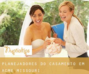 Planejadores do casamento em Acme (Missouri)