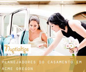 Planejadores do casamento em Acme (Oregon)
