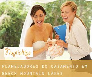 Planejadores do casamento em Beech Mountain Lakes