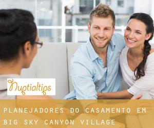 Planejadores do casamento em Big Sky Canyon Village