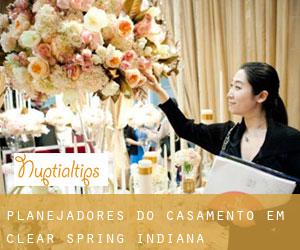 Planejadores do casamento em Clear Spring (Indiana)