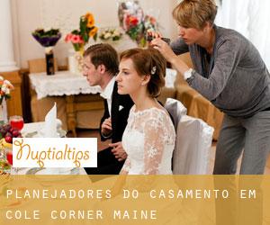 Planejadores do casamento em Cole Corner (Maine)