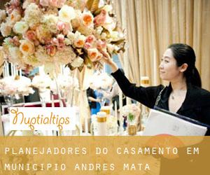 Planejadores do casamento em Municipio Andrés Mata