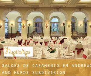 Salões de casamento em Andrews and Hurds Subdivision
