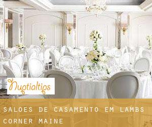 Salões de casamento em Lambs Corner (Maine)