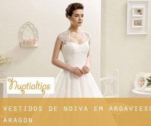 Vestidos de noiva em Argavieso (Aragon)