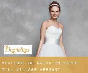 Vestidos de noiva em Paper Mill Village (Vermont)
