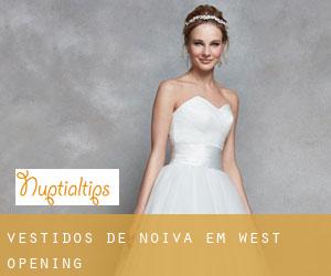 Vestidos de noiva em West Opening