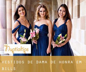 Vestidos de dama de honra em Bills