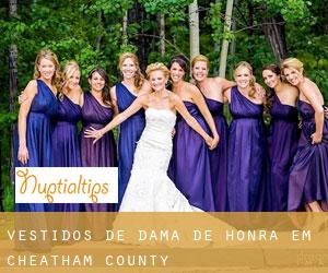 Vestidos de dama de honra em Cheatham County