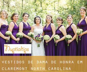 Vestidos de dama de honra em Claremont (North Carolina)