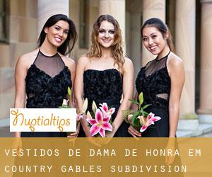 Vestidos de dama de honra em Country Gables Subdivision