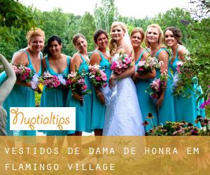 Vestidos de dama de honra em Flamingo Village