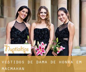 Vestidos de dama de honra em MacMahan