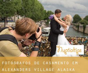 Fotógrafos de casamento em Alexanders Village (Alaska)