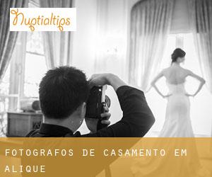Fotógrafos de casamento em Alique