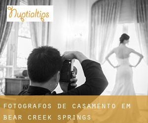 Fotógrafos de casamento em Bear Creek Springs