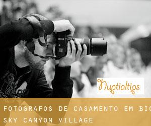 Fotógrafos de casamento em Big Sky Canyon Village