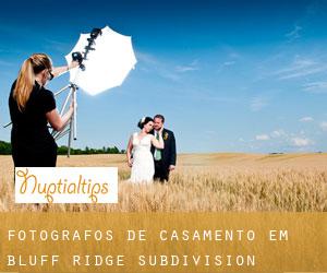 Fotógrafos de casamento em Bluff Ridge Subdivision