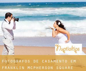 Fotógrafos de casamento em Franklin McPherson Square