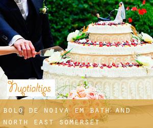 Bolo de noiva em Bath and North East Somerset