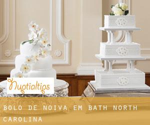 Bolo de noiva em Bath (North Carolina)