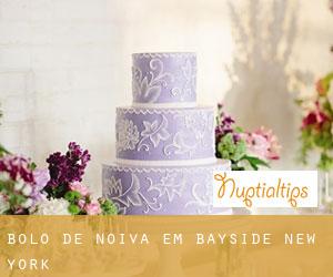 Bolo de noiva em Bayside (New York)