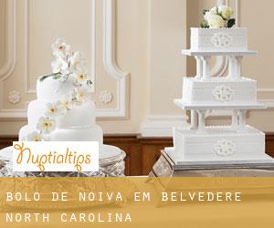 Bolo de noiva em Belvedere (North Carolina)