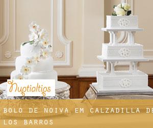 Bolo de noiva em Calzadilla de los Barros