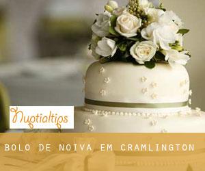 Bolo de noiva em Cramlington