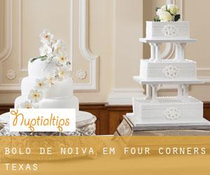 Bolo de noiva em Four Corners (Texas)