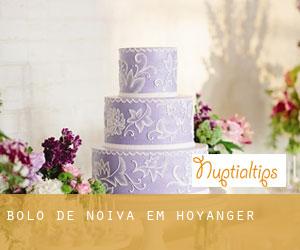 Bolo de noiva em Høyanger