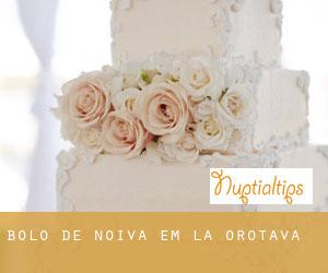 Bolo de noiva em La Orotava