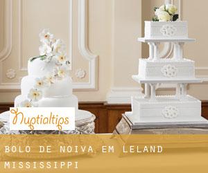 Bolo de noiva em Leland (Mississippi)