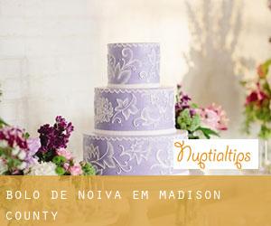Bolo de noiva em Madison County
