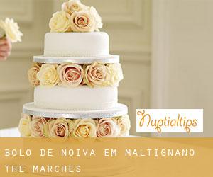 Bolo de noiva em Maltignano (The Marches)