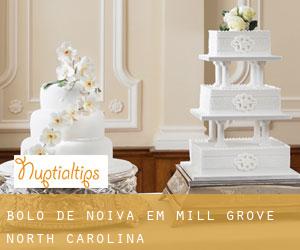 Bolo de noiva em Mill Grove (North Carolina)