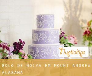 Bolo de noiva em Mount Andrew (Alabama)