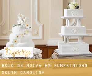 Bolo de noiva em Pumpkintown (South Carolina)