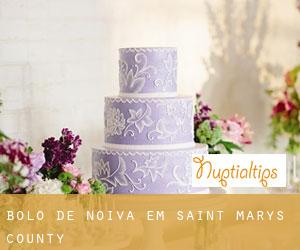 Bolo de noiva em Saint Mary's County