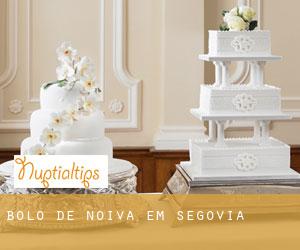 Bolo de noiva em Segovia