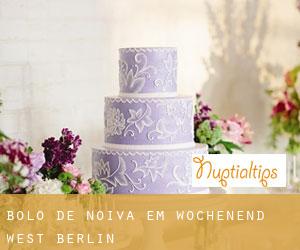 Bolo de noiva em Wochenend West (Berlin)