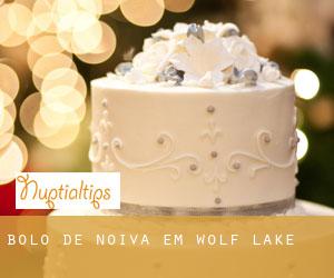 Bolo de noiva em Wolf Lake