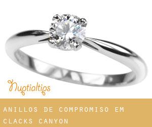 Anillos de compromiso em Clacks Canyon