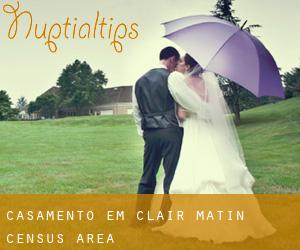 casamento em Clair-Matin (census area)