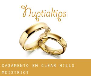 casamento em Clear Hills M.District