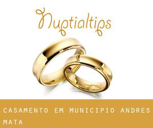 casamento em Municipio Andrés Mata