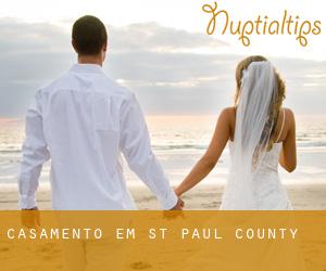 casamento em St. Paul County