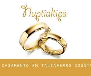 casamento em Taliaferro County